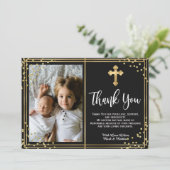 金ゴールドモダンと黒洗礼サンキューカード サンキューカード (スタンド正面)