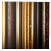 金ゴールドモダンウッドアートランペリアコレクション タイル (正面)