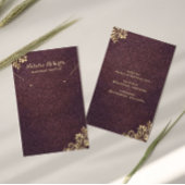 金ゴールドモダンオーナメントパープルダマスイヤリングディスプレイ