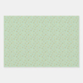 金ゴールドモダンタンデロン ラッピングペーパーシート (正面3)