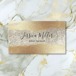 金ゴールドモダンダイヤモンドグリッターホイルフェイクラグジュアリーグラム コーリングカード