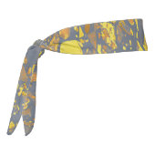 金ゴールドモダンテラゾパターン タイヘッドバンド (回転270)