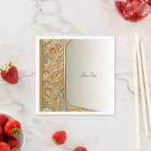 金ゴールドモダンナ華美プキン スタンダードカクテルナプキン (インサイチュ)