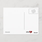 金ゴールドモダンハッピークワンザ ポストカード (裏面)