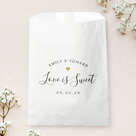 金ゴールドモダンハート愛は甘結婚い フェイバーバッグ