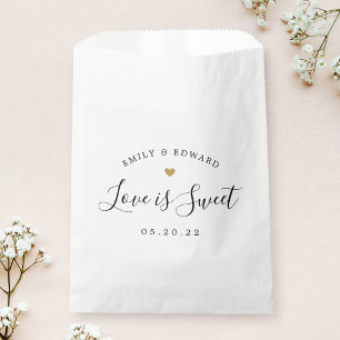 金ゴールドモダンハート愛は甘結婚い フェイバーバッグ