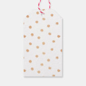 金ゴールドモダンバラ「愛は甘い」結婚式の引き出物ラベル ギフトタグ (裏面)