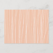 金ゴールドモダンフローラマジカルユニコーン誕生日パーティー インビテーションポストカード (裏面)