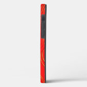 金ゴールドモダンモノグラムケース – メイトiPhoneケース Case-Mate iPhoneケース (裏面 / 左)