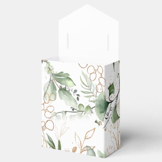 金ゴールドモダンユーカリエレガントライナリーモス フェイバーボックス (オープン)