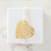 金ゴールドモダン又は銀箔のマルブレッド抽象芸術 フェイバータグ (箱)