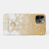 金ゴールドモダン大理石 Case-Mate iPhoneケース (裏面(横))