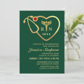 金ゴールドモダン看護学校卒業会 招待状 (スタンド正面)