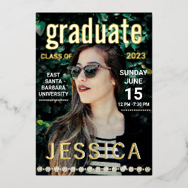 金ゴールドモダン研究誌カバー写真パーティー 箔シーズンカード