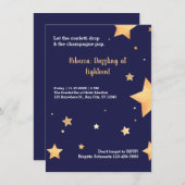 金ゴールドモダン誕生日 (正面/裏面)