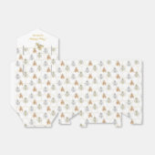 金ゴールドモダン銀銅金属ミツバチ フェイバーボックス (折り畳みなし)