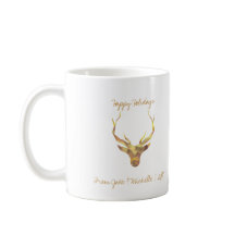 金ゴールドモダン鹿