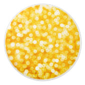 金ゴールドモダン《写真》ぼけ味セラミックプルノブ セラミックノブ (正面)