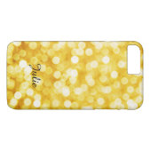 金ゴールドモダン《写真》ぼけ味Apple iPhone 8Plus/7Plus Case Case-Mate iPhoneケース (裏面(横))