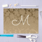 金ゴールドモノエレガントグラガーリーム 薄葉紙 (クラフト)