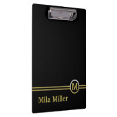 金ゴールドモノクロ クリップボード (右)