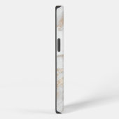 金ゴールドモノグラムの iPhoneケース (右側面)