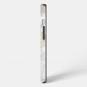 金ゴールドモノグラムの iPhoneケース (左側面)