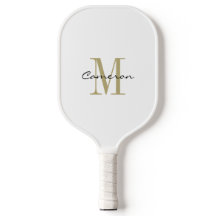 金ゴールドモノグラムイニシャルおよびネームパーソナライズされたギフト