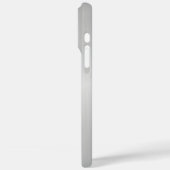 金ゴールドモノグラムイニシャルとネームパーソナライズされたシルバー Case-Mate iPhoneケース (裏面 / 左)