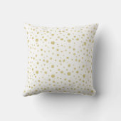 金ゴールドモノグラム卒業ピローギフト。 クッション (裏面)