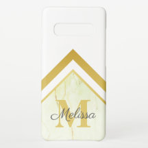 金ゴールドモノグラム幾何大理石