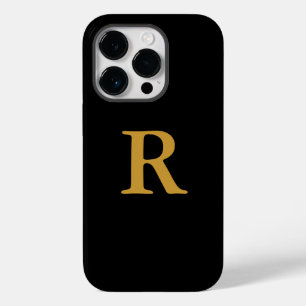 金ゴールドモノグラムiPhone / iPadケース Case-Mate iPhone 14 Proケース