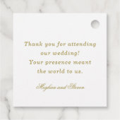 金ゴールドモノグラ結婚ム病 フェイバータグ (裏面)