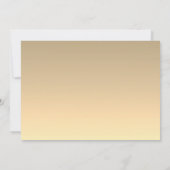 金ゴールドモノグラ結婚ム病 招待状 (裏面)