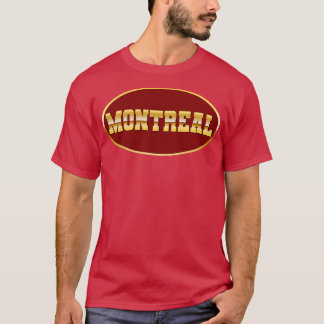 金ゴールドモントリオール Tシャツ