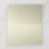 金ゴールドモ結婚ノグラム プレイスカード (内部開封)