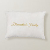 金ゴールドユダヤ教の休日へブル・ペサック・パスソーバー アクセントクッション (裏面)