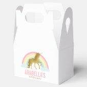 金ゴールドユニコーンガールズバースデーパーティー フェイバーボックス (オープン)