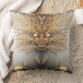 金ゴールドユニーク装飾ホリデー装飾用クッション クッション (ブランケット)