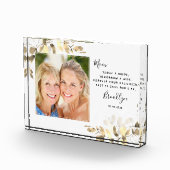 金ゴールドユーカリの母の花嫁フォトブロック フォトブロック (右)