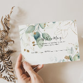 金ゴールドユーカリはゲームカードの数を推測 名刺