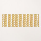 金ゴールドヨガマットの糸 – Adiela Akoo ヨガマット (正面(横))