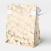 金ゴールドラきらめくイライトグラマパーティーの好意ボックス フェイバーボックス (裏面サイド)