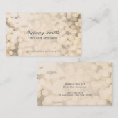 金ゴールドラきらめくイライトグラマ名刺 名刺 (正面/裏面)