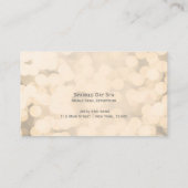 金ゴールドラきらめくイライトグラマ名刺 名刺 (裏面)