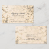 金ゴールドラきらめくイライトグラマ名刺 名刺 (正面/裏面)