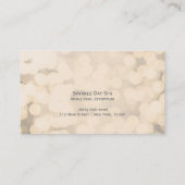 金ゴールドラきらめくイライトグラマ名刺 名刺 (裏面)