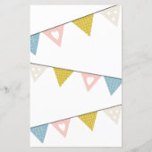 金ゴールドライオンの予測とWell Wish赤ちゃんシャワーゲーム (裏面)