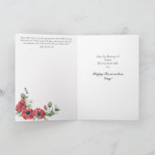 金ゴールドライトウッドクロスイースターカード ノートカード (内部)