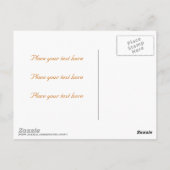 金ゴールドライト001 ポストカード (裏面)